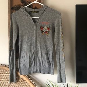 Ed Hardy love dies hard sweater